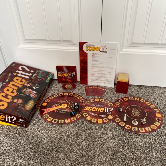 Harry Potter Scene It Game With DVD - Picture 1 of 11